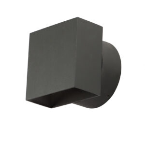 SUPERSCAPE tiltable Exterior Wall Light LED grey finish up down 6 watt (2*3) with top branded LED  and high quality LED driver 3K WL2292