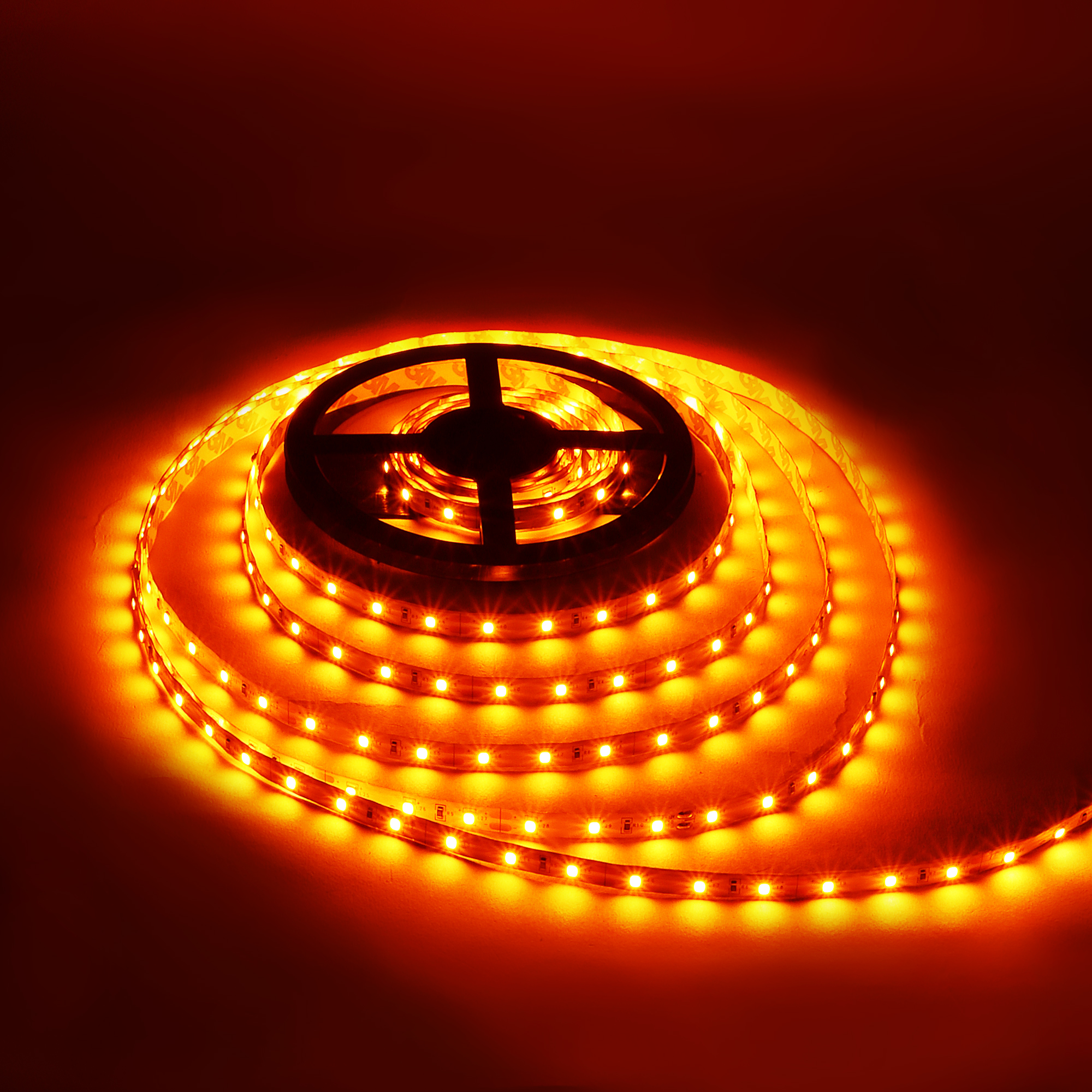 Top LED Amber Led Footwell/Interior Strip Lighting 2X50Cm 