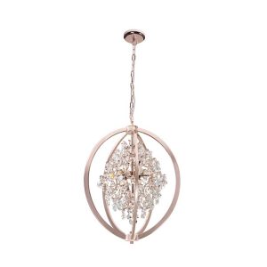 PHILIPS 581844 CRESCENT CHANDELLIER IVORY GOLD PH1274