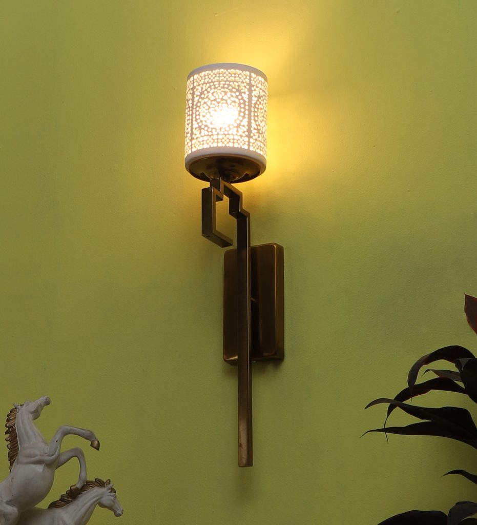 LEARC Designer Lighting MODERN FABRIC WALL LIGHT WL3039 The Light Kart