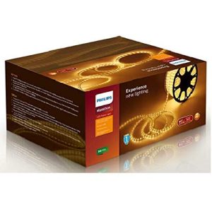 PHILIPS MARATHON 72 LED PER METER ROPE LIGHT 6 WATT PER METER WATERPROOF IP65 50 METER WARM WHITE (YELLOW) PH1444