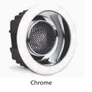 PHILIPS IP44 COB DOWN LIGHT WHITE BODY CHROME REFLECTOR 7 WATT 4K NEUTRAL WHITE LIGHT PH1618