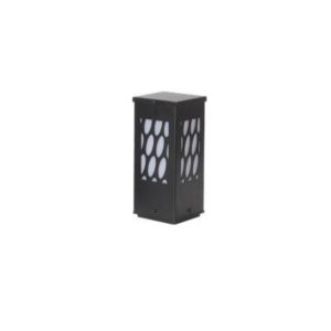 SUPERSCAPE premium 10 inch 12 watt LED bollard grey 3K K1312-S