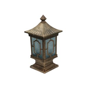 SUPERSCAPE premium aluminium die cast antique gold finish gate light SK5494-S