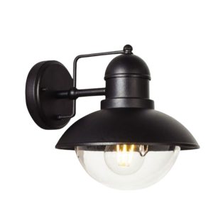 SUPERSCAPE aluminium die cast black finish exterior Wall Light modern E27 SK5545