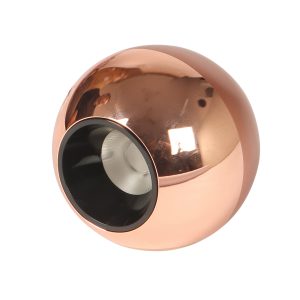 LEARC aluminium premium electroplated rose gold finish 5 watt LED surface light MEM157