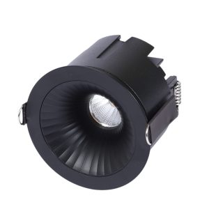 LEARC Premium black finish 15 watt recessed LED downlight with high quality LED and Driver MEM381