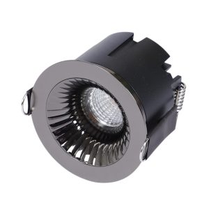 LEARC Premium jet black finish  8 watt recessed LED downlight with high quality LED and Driver MEM383