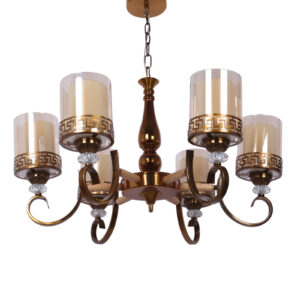 LEARC Designer Lighting  ANTIQUE BRASS FINISH CHANDELIER CH531