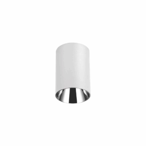 LEARC aluminium white finish chrome reflector, 7 watt anti glare LED Ceiling Surface cylinder GS1475
