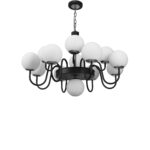 Wrought Iron Rustic Chandelier